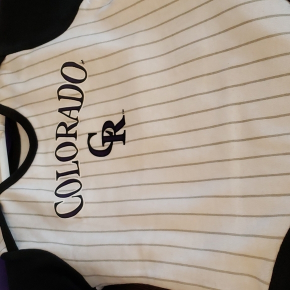 Colorado Rockies 3 Piece Onesie Set Size 12M - Picture 2 of 6